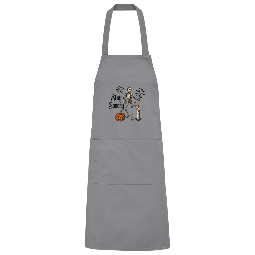 Stay Spooky (hell) - Organic Grillschürze