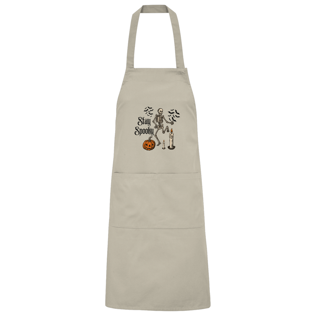 Stay Spooky (hell) - Organic Grillschürze