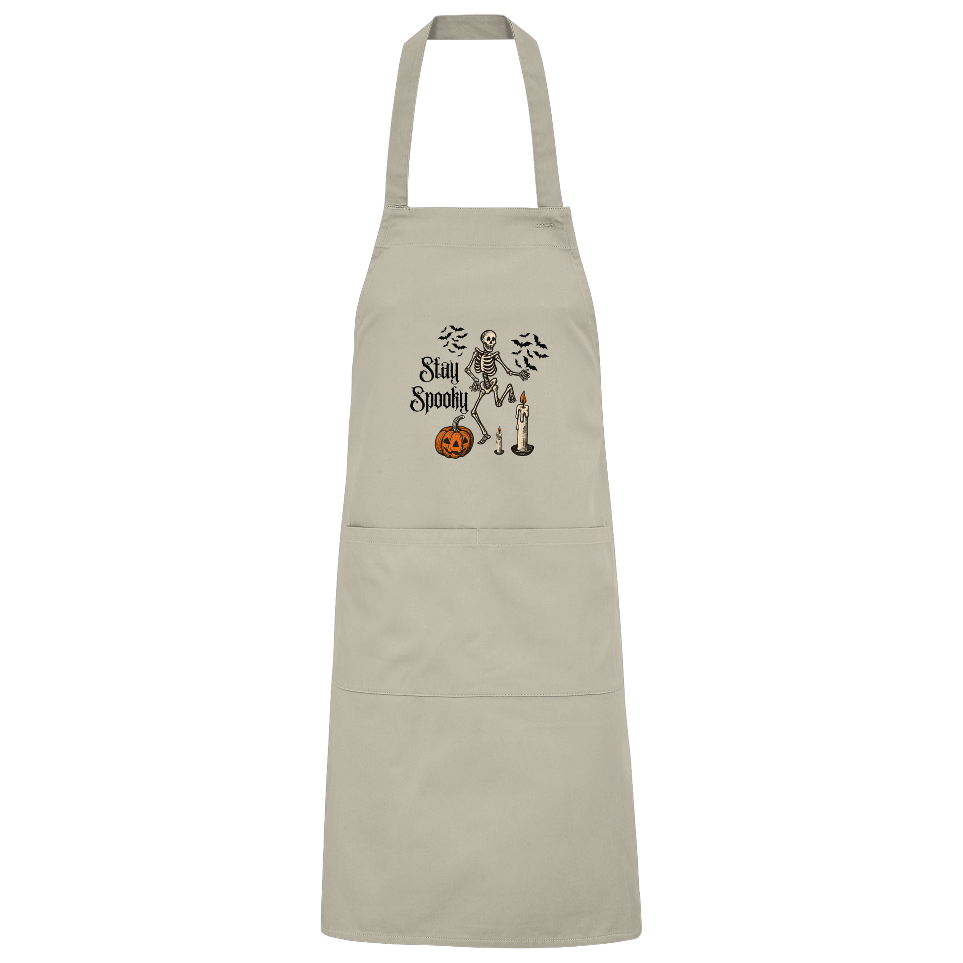 Stay Spooky (hell) - Organic Grillschürze